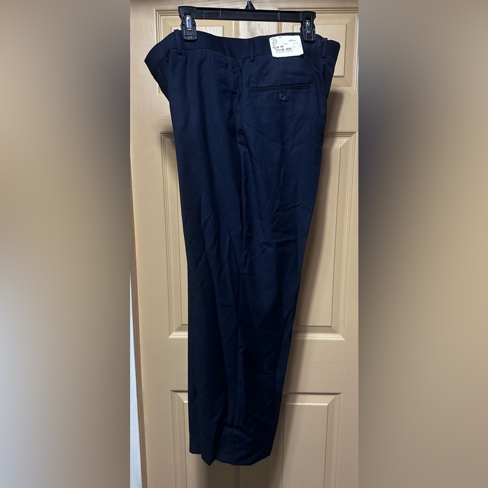 #479 Robert Kent Men's Classic Black Pants 38/30